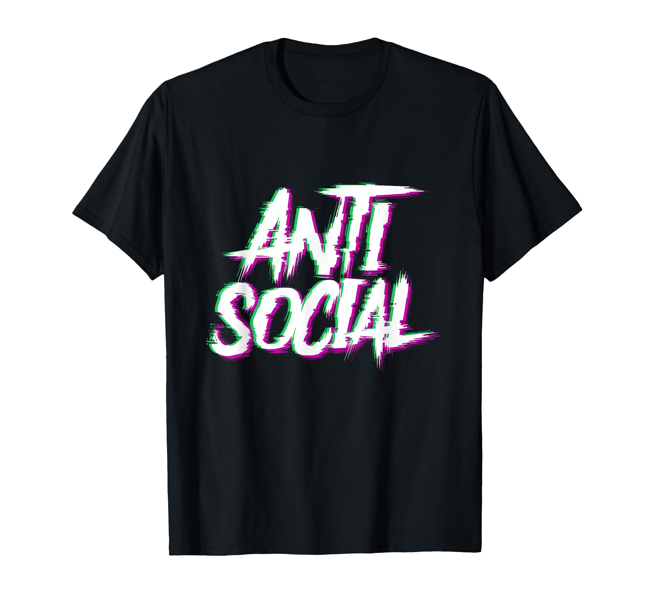 Anti Social Introvert Haters Edm T-Shirt - Casual Everyday Wear Men Women - T-Shirt, Sweatshirt, Hoodie