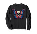 Antisocial Butterfly Funny Death Sweatshirt - Aesthetic Graphic for Adults - T-Shirt, Sweatshirt, Hoodie