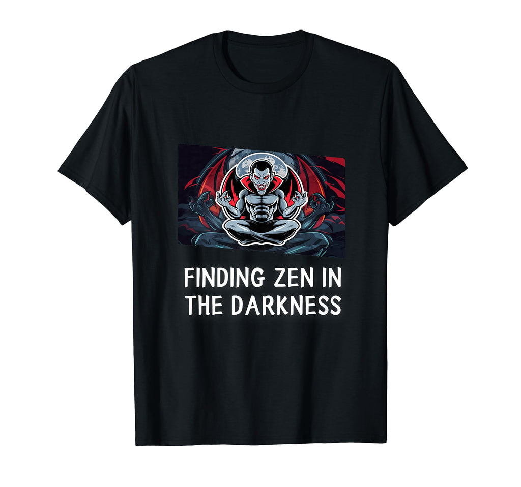 Gothic Mindfulness Vampire Moonlight T-Shirt - Custom Art Print Unisex - T-Shirt, Sweatshirt, Hoodie