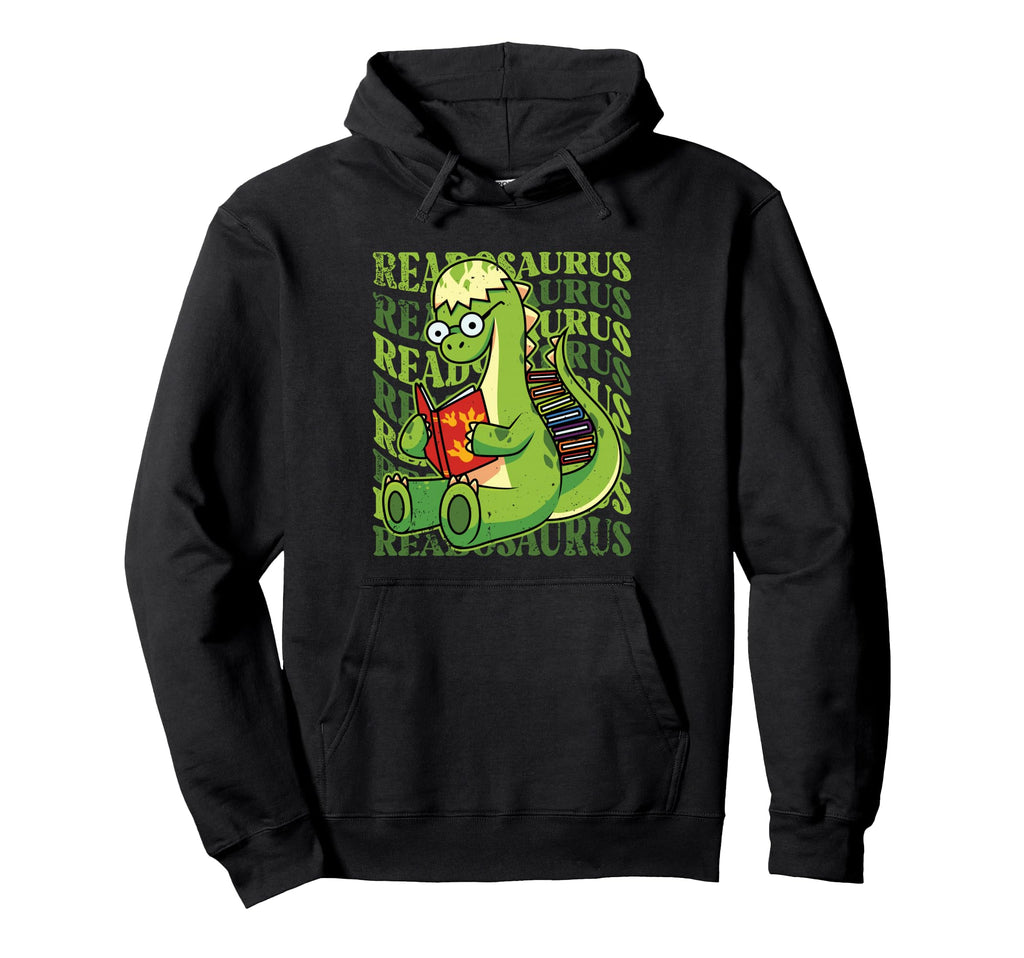 Readosaurus Dinosaur Books Hoodie - Novelty Apparel Men Women - T-Shirt, Sweatshirt, Hoodie