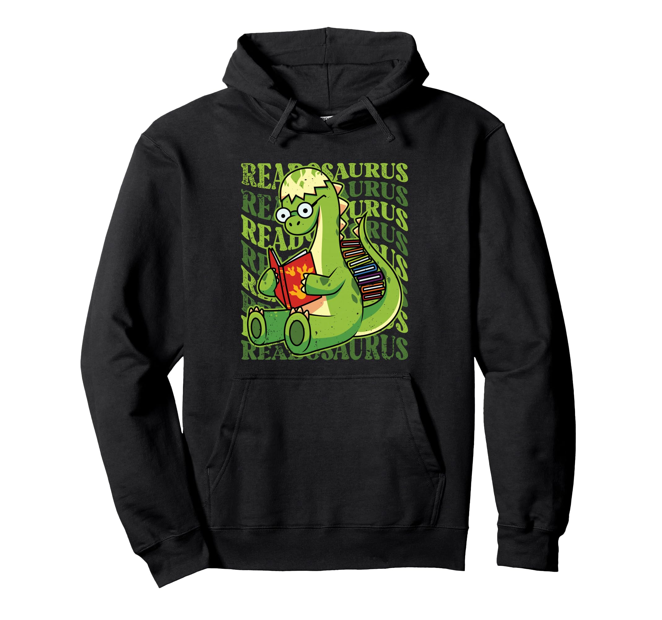 Readosaurus Dinosaur Books Hoodie - Novelty Apparel Men Women - T-Shirt, Sweatshirt, Hoodie