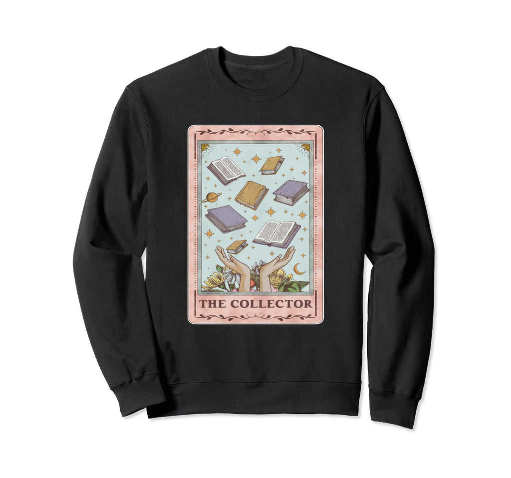 Collector Tarot Card Bookish Sweatshirt - Custom Art Print for Adults - T-Shirt, Sweatshirt, Hoodie
