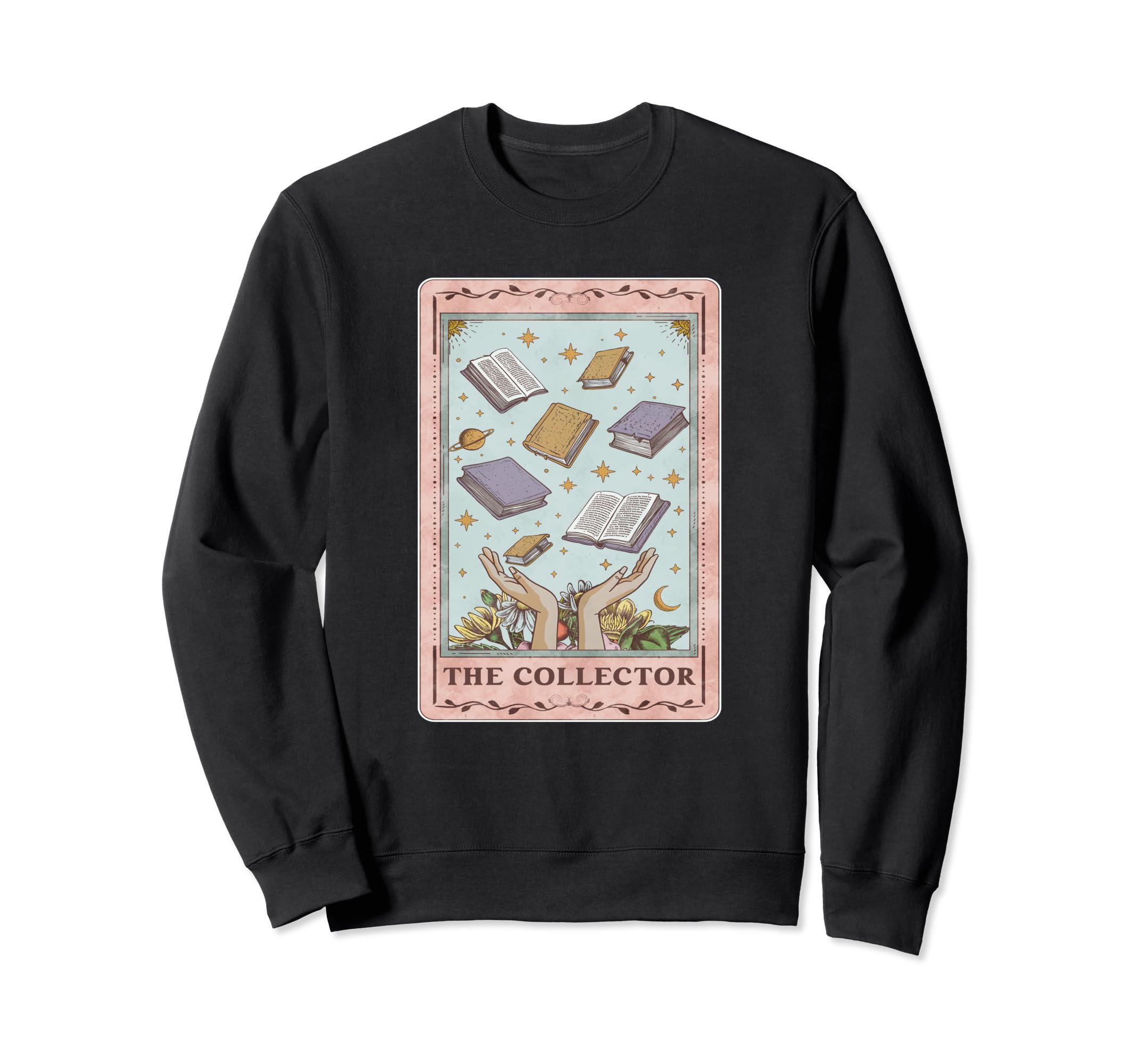 Collector Tarot Card Bookish Sweatshirt - Custom Art Print for Adults - T-Shirt, Sweatshirt, Hoodie