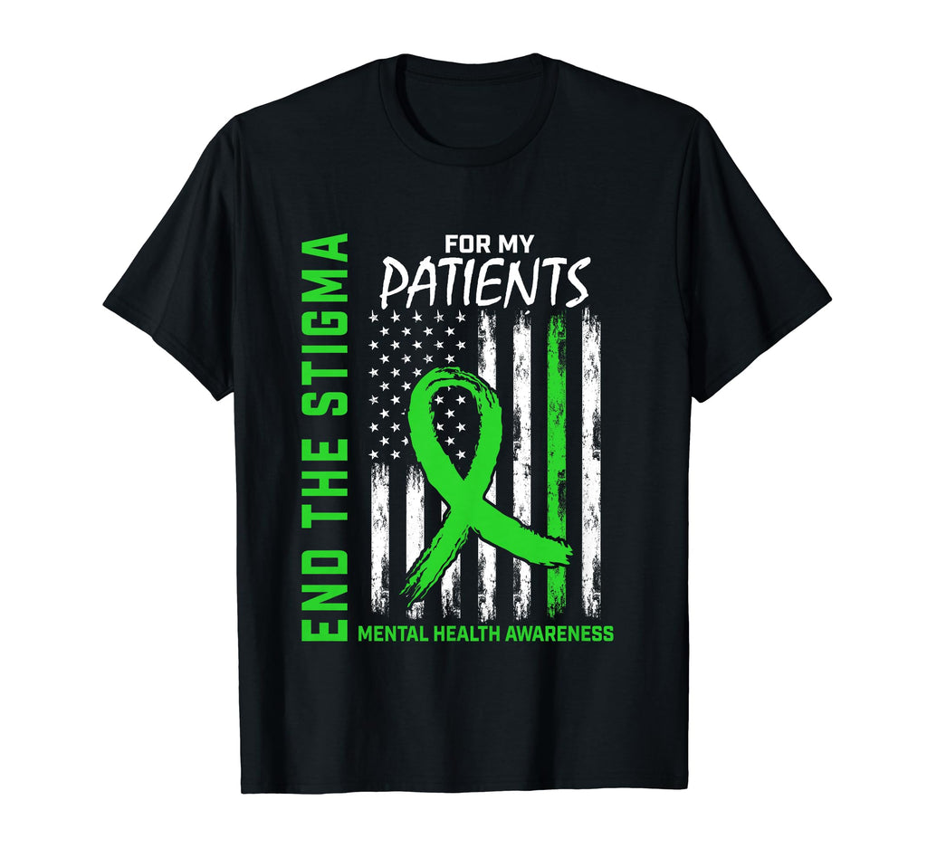 End Stigma Mental Health T-Shirt - Casual Everyday Wear Men Women - T-Shirt, Sweatshirt, Hoodie