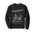 Wanderlust Desert Reading Club Sweatshirt - Trendy Graphic Men Women - T-Shirt, Sweatshirt, Hoodie