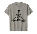 Skeleton Meditation Yoga Zen Spiritual T-Shirt - Graphic Print Men Women - T-Shirt, Sweatshirt, Hoodie