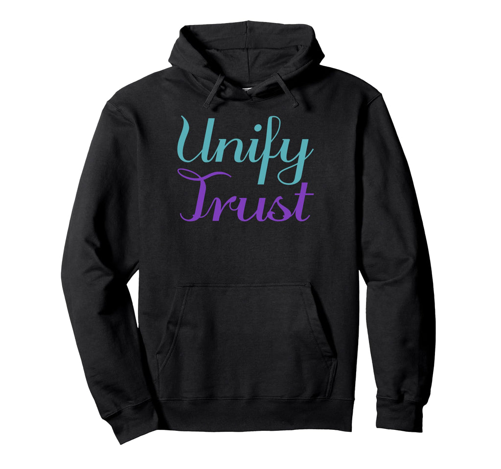 Unify Trust Mental Health Awareness Hoodie - Minimalist Print for Adults - T-Shirt, Sweatshirt, Hoodie