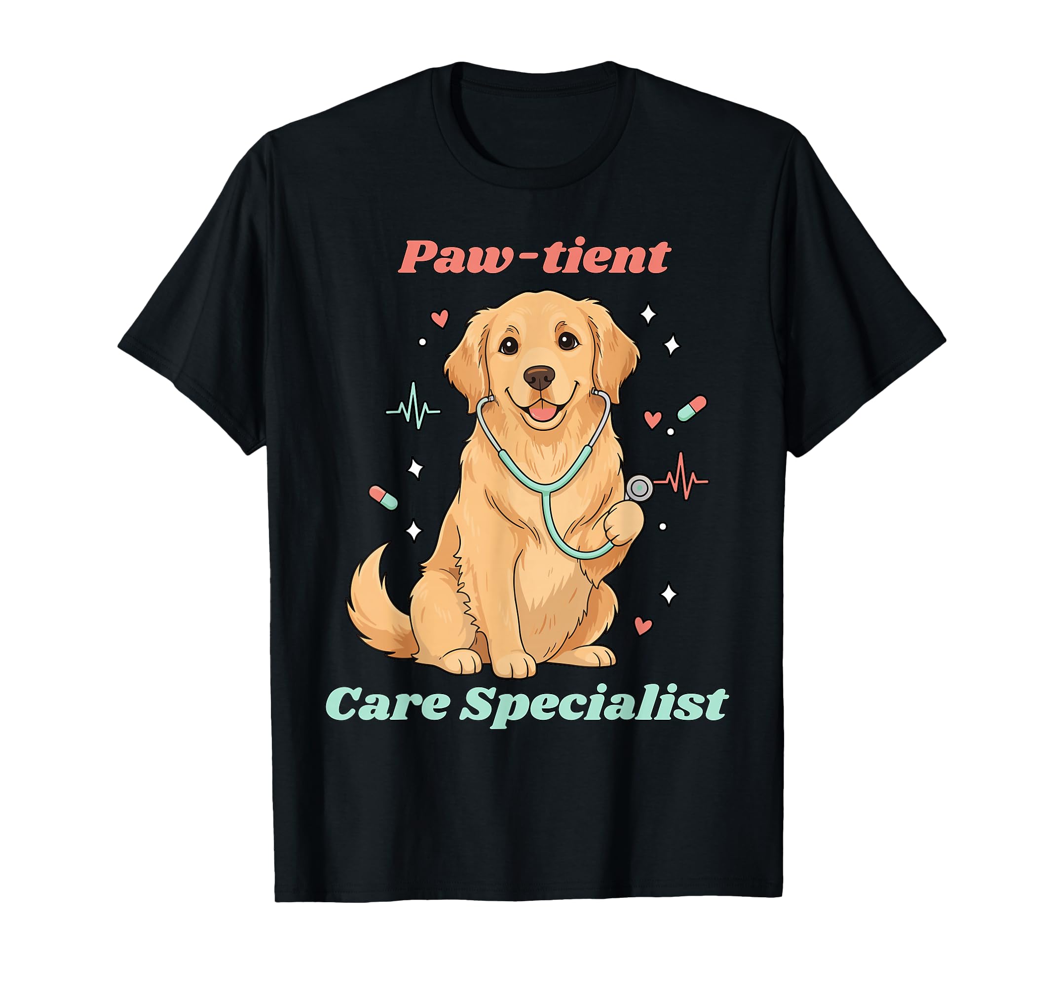 Funny Therapy Dog Medical Specialist Care T-Shirt - Novelty Apparel Unisex - T-Shirt, Sweatshirt, Hoodie