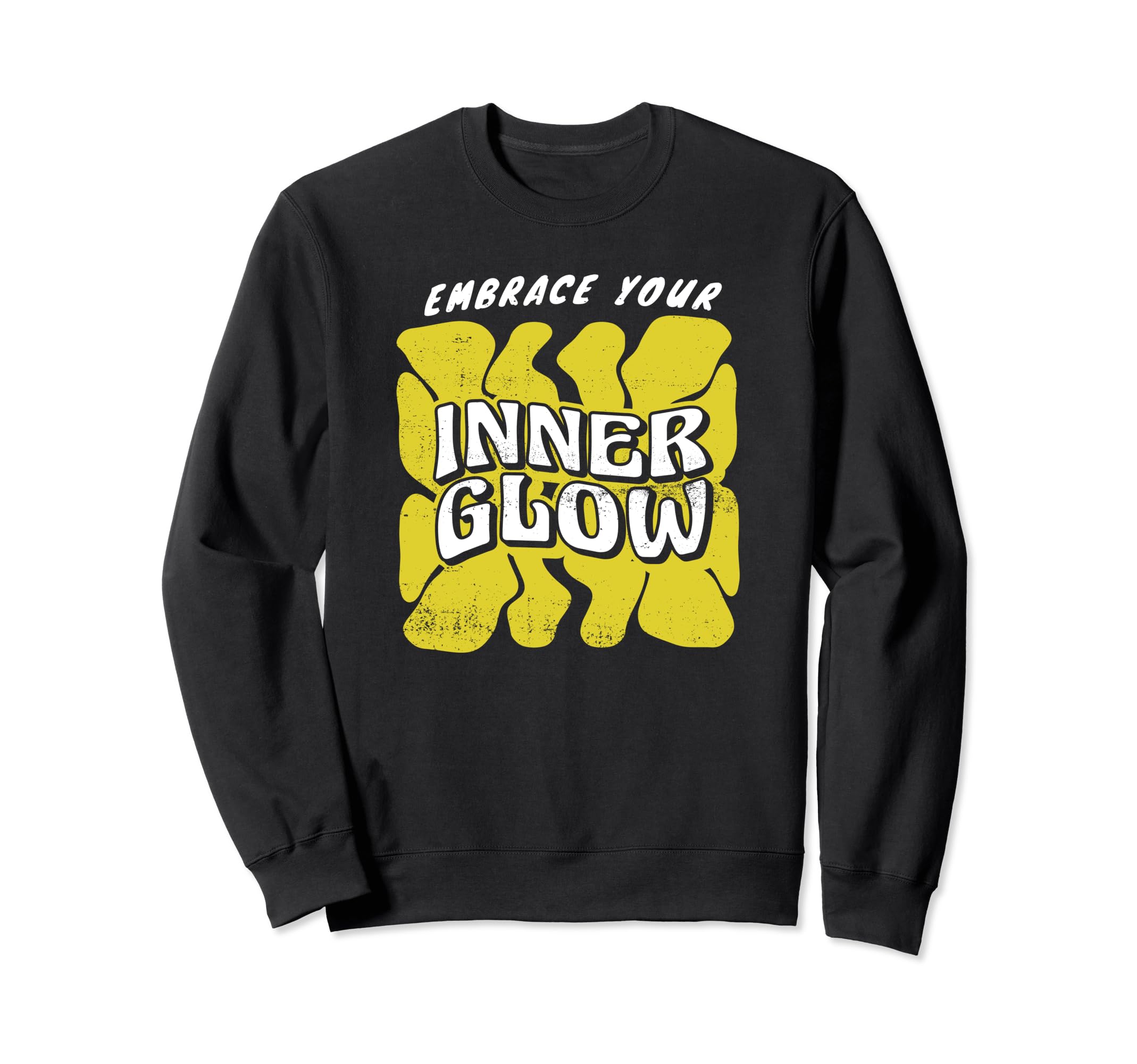 Embrace Your Inner Glow Self Care Sweatshirt - Minimalist Print Unisex - T-Shirt, Sweatshirt, Hoodie