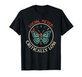 Anti Social Butterfly Introvert Meme T-Shirt - Graphic Print Unisex - T-Shirt, Sweatshirt, Hoodie