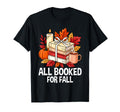 All Booked Fall Books Coffee Leaves T-Shirt - Streetwear Style for Adults - T-Shirt, Sweatshirt, Hoodie