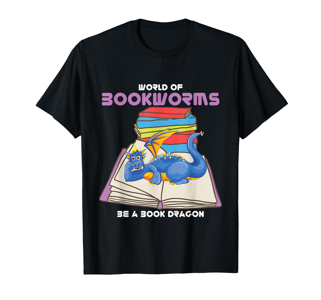 Dragon Be Boook Dragon Bookworm Books Lover T-Shirt - Trendy Graphic Unisex - T-Shirt, Sweatshirt, Hoodie