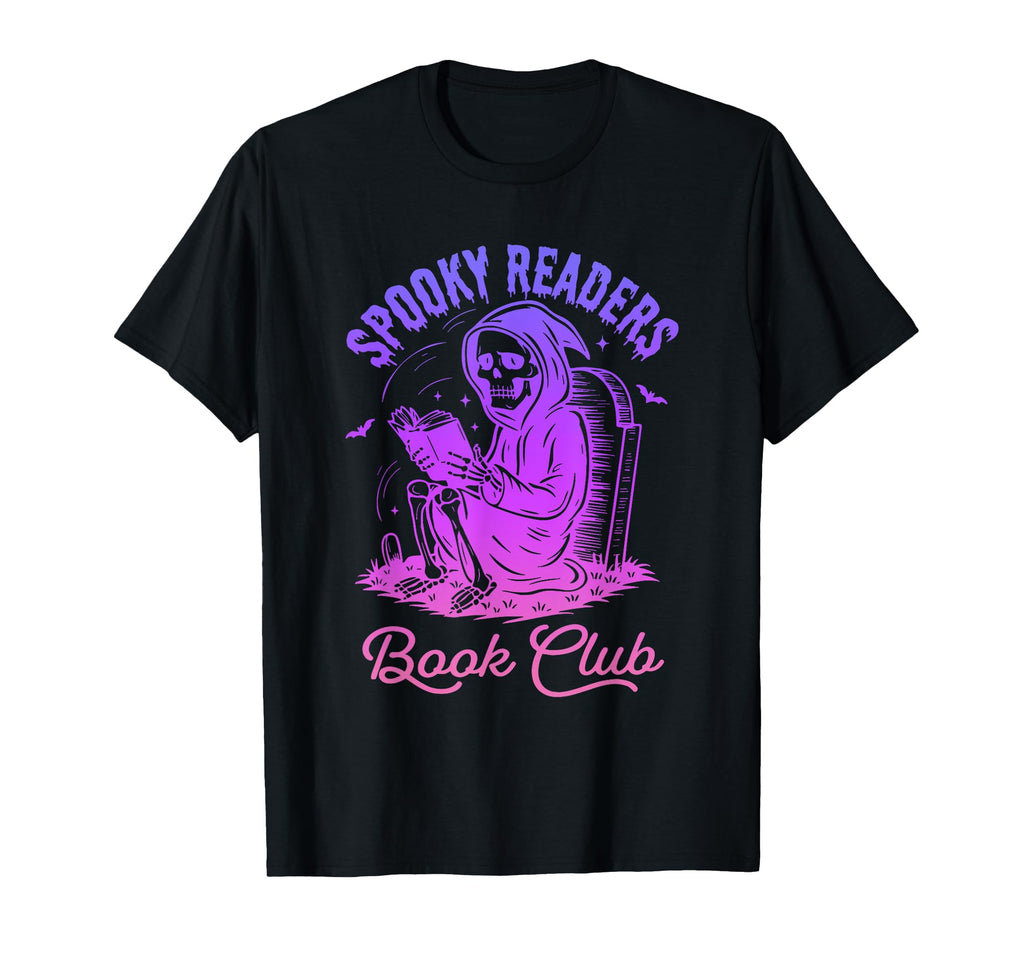 Spooky Readers Book Club Funny Book T-Shirt - Unique Graphic Men Women - T-Shirt, Sweatshirt, Hoodie