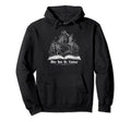 Dive Into Fantasy Reading Reader Hoodie - Minimalist Print for Adults - T-Shirt, Sweatshirt, Hoodie