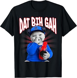 Funny Dat Bih Gah Niche Ai Baby Viral Meme Gen Z T-Shirt Unisex T-shirt, Sweatshirt, Hoodie, Long Sleeve Tee - T-Shirt, Sweatshirt, Hoodie