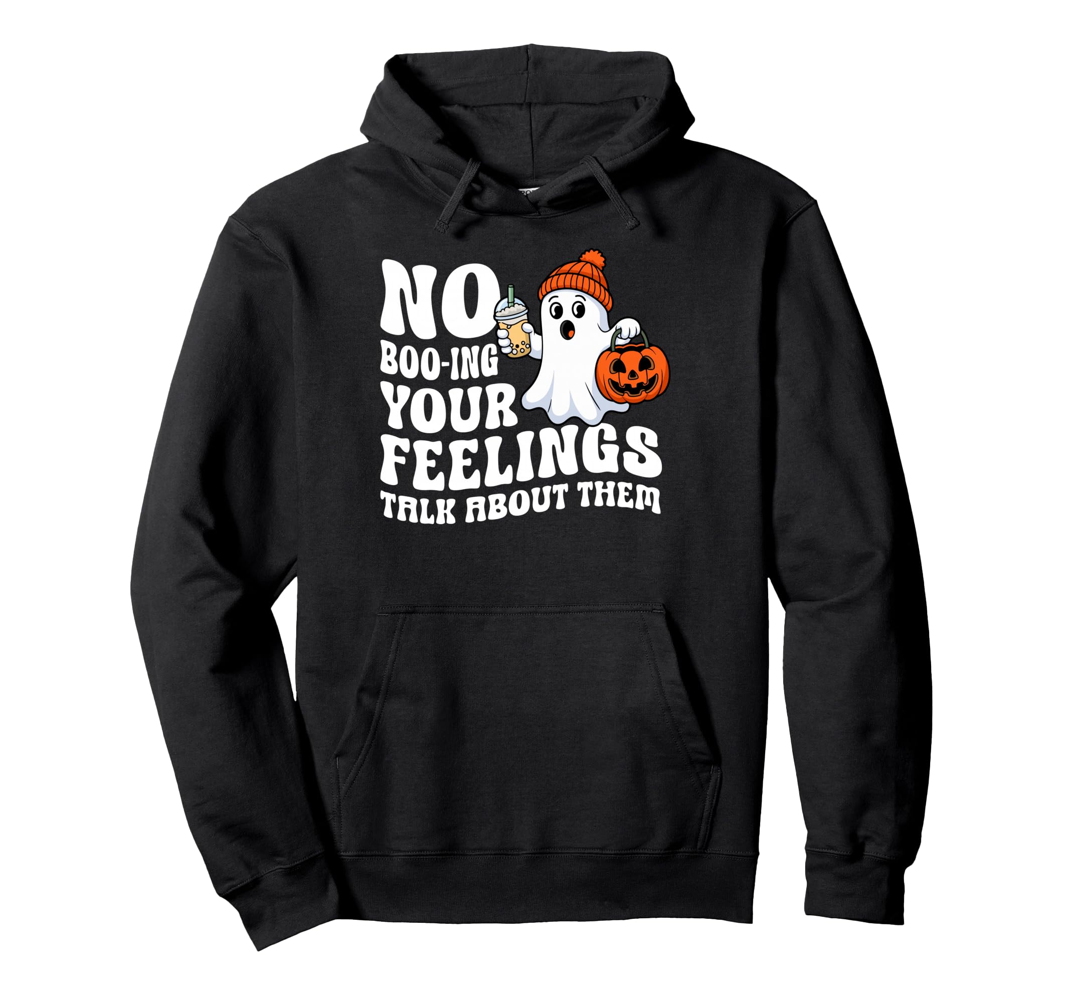 Halloween Mental Health Awareness Self Hoodie - Custom Art Print Men Women - T-Shirt, Sweatshirt, Hoodie