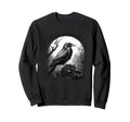 Darkness There Nothing More Raven Sweatshirt - Fun Novelty Design Unisex - T-Shirt, Sweatshirt, Hoodie