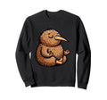 Meditation Kiwi Bird Yoga Pose Sweatshirt - Minimalist Print Men Women - T-Shirt, Sweatshirt, Hoodie