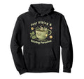 Funny Wellness Vibes Aesthetic Tea Hoodie - Custom Art Print Men Women - T-Shirt, Sweatshirt, Hoodie