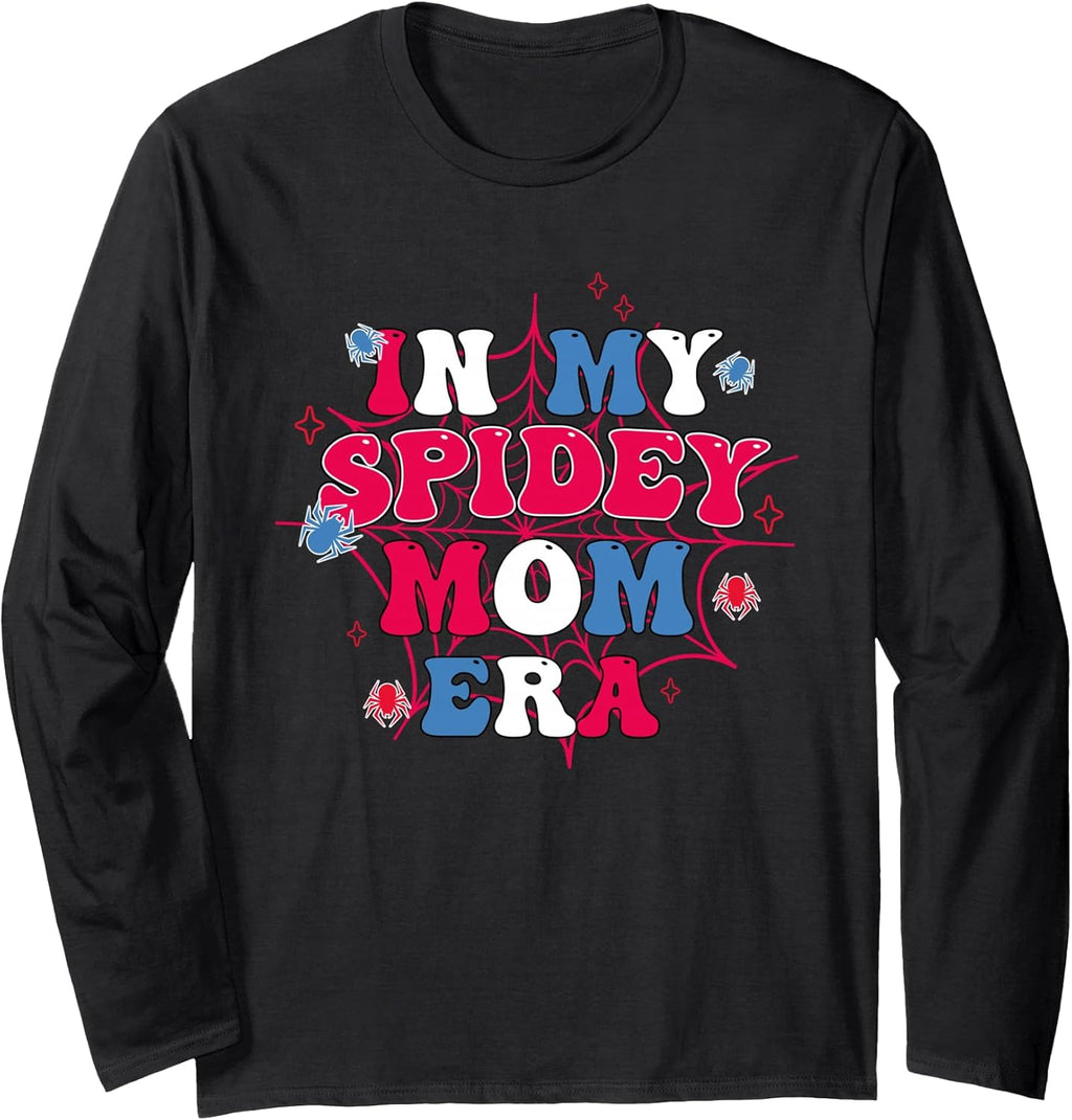 Mother Day In My Spider Mom Era Unisex T-shirt, Sweatshirt, Hoodie, Long Sleeve Tee - T-Shirt, Sweatshirt, Hoodie