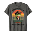 Hold Partner Im Overstimulated Cowboy T-Shirt - Graphic Print for Adults - T-Shirt, Sweatshirt, Hoodie