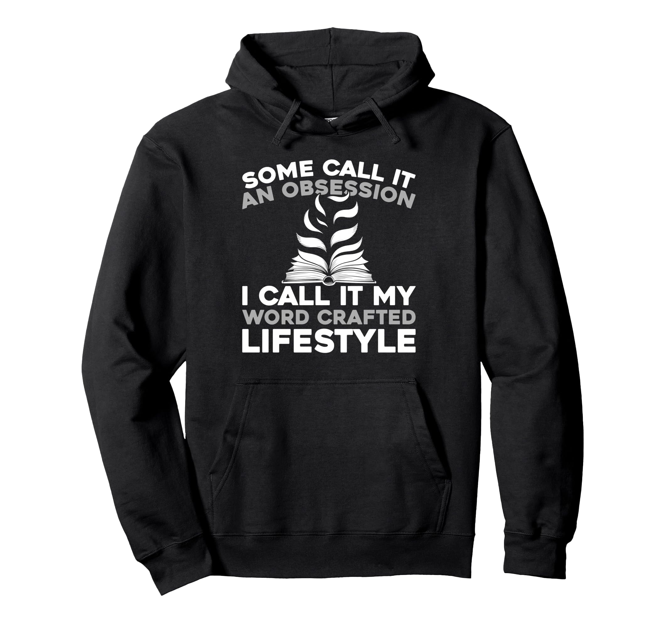 Poetry Verses Literature Creative Hoodie - Trendy Graphic Men Women - T-Shirt, Sweatshirt, Hoodie