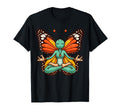 Meditation Butterfly Yoga Pose Relaxing T-Shirt - Aesthetic Graphic Unisex - T-Shirt, Sweatshirt, Hoodie