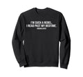 I Read Past My Bedtime Book Lover Sweatshirt - Minimalist Print for Adults - T-Shirt, Sweatshirt, Hoodie