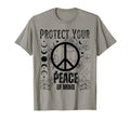 Protect Your Peace Sign Vibes Love 60S T-Shirt - Graphic Print Men Women - T-Shirt, Sweatshirt, Hoodie