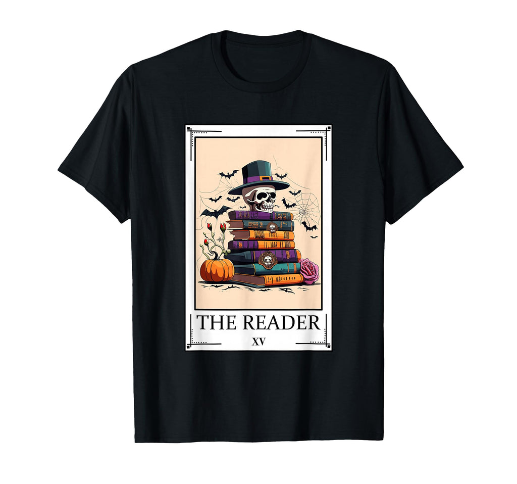 Bookworm Reader Tarot Card T-Shirt - Casual Everyday Wear for Adults - T-Shirt, Sweatshirt, Hoodie