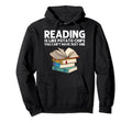 Funny Book Lover Designs Librarian Hoodie - Custom Art Print for Adults - T-Shirt, Sweatshirt, Hoodie