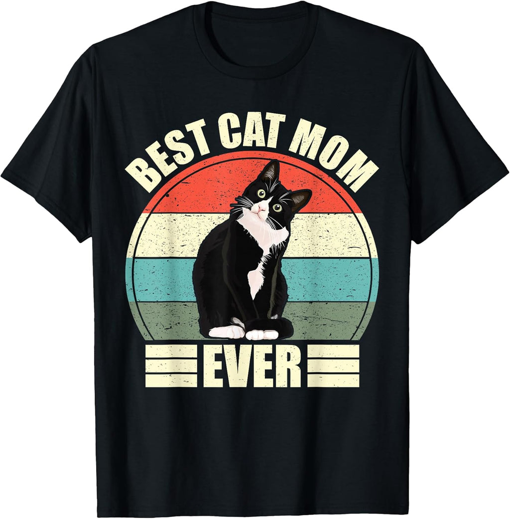 mothers day cat shirt, best cat mom ever tshirt Unisex T-shirt, Sweatshirt, Hoodie, Long Sleeve Tee - T-Shirt, Sweatshirt, Hoodie