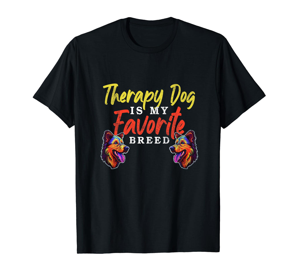 Puppy Pet Paw Therapist Favorite T-Shirt - Minimalist Print Men Women - T-Shirt, Sweatshirt, Hoodie