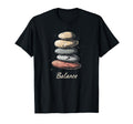Zen Balancing Stones Art Mindfulness T-Shirt - Graphic Print for Adults - T-Shirt, Sweatshirt, Hoodie