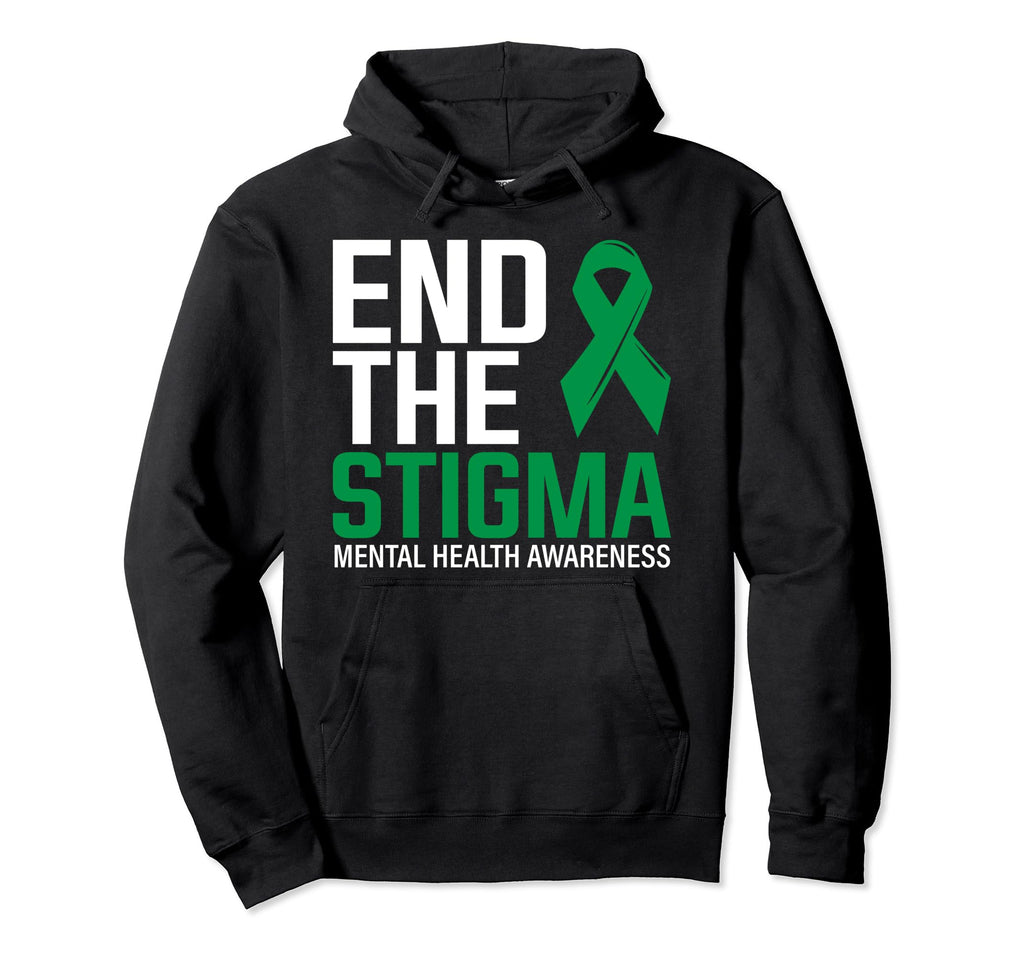 Breaking Chains Stigma End Stigma Hoodie - Novelty Apparel Unisex - T-Shirt, Sweatshirt, Hoodie