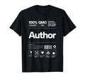 Author Coffee Lover Writer Literature T-Shirt - Unique Graphic Unisex - T-Shirt, Sweatshirt, Hoodie