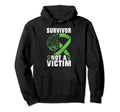 Survivor Not Victim Mental Health Hoodie - Trendy Graphic Unisex - T-Shirt, Sweatshirt, Hoodie