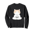 Zen Cat Meditation Art Yoga And Sweatshirt - Aesthetic Graphic Unisex - T-Shirt, Sweatshirt, Hoodie