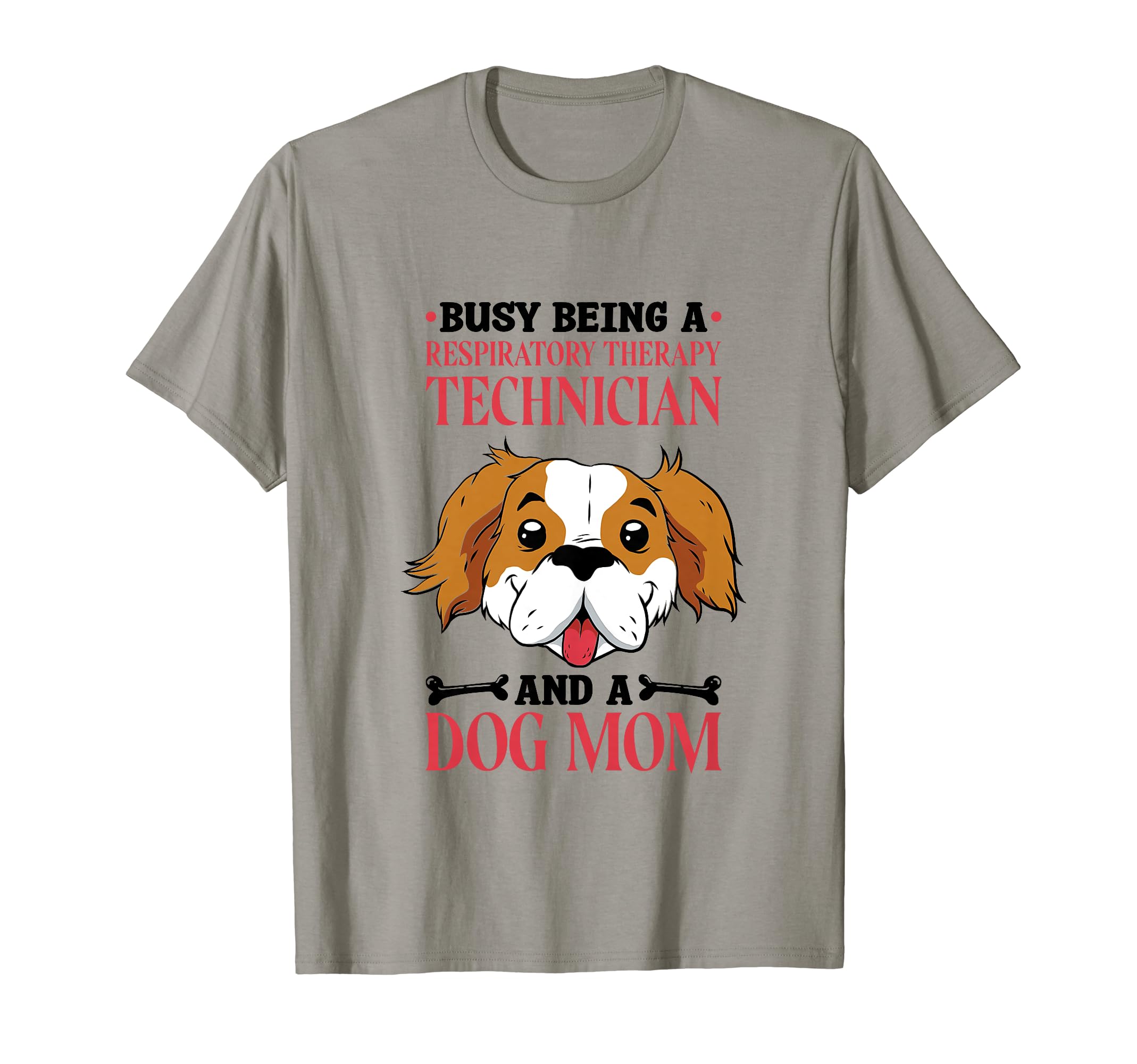 Dog Lover Respiratory Therapy T-Shirt - Minimalist Print Men Women - T-Shirt, Sweatshirt, Hoodie