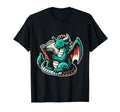 Dragon Reading Book Dragon Enthusiast T-Shirt - Novelty Apparel Unisex - T-Shirt, Sweatshirt, Hoodie