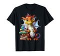 Chinese Year Dragon Dragon Books T-Shirt - Streetwear Style for Adults - T-Shirt, Sweatshirt, Hoodie