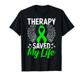 Therapy Saved My Life Mental Health T-Shirt - Custom Art Print Men Women - T-Shirt, Sweatshirt, Hoodie