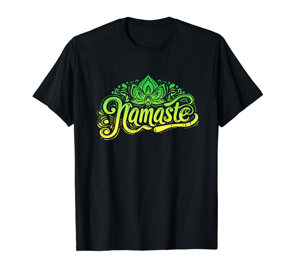 Namaste Yoga Meditation Zen Lotus T-Shirt - Graphic Print for Adults - T-Shirt, Sweatshirt, Hoodie