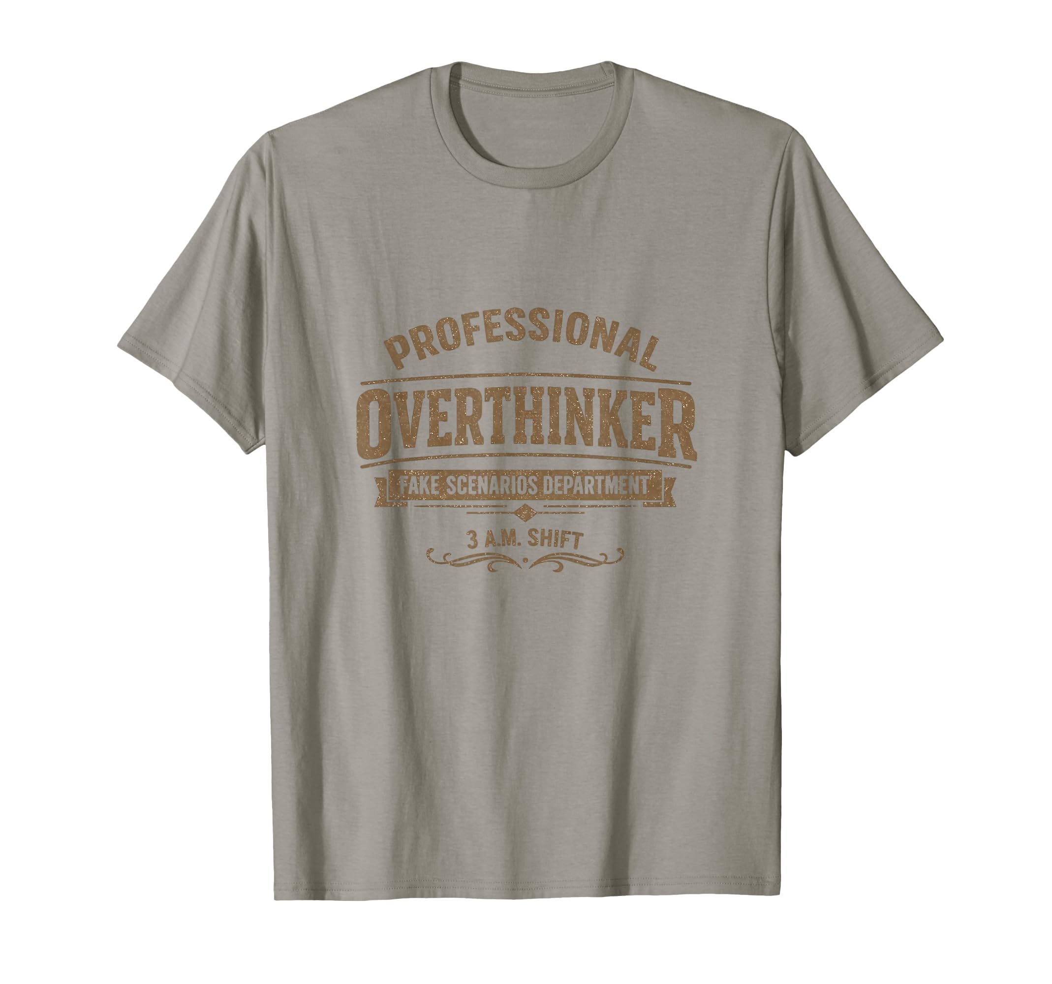 Professional Overthinker Fake Scenarios T-Shirt - Graphic Print Men Women - T-Shirt, Sweatshirt, Hoodie