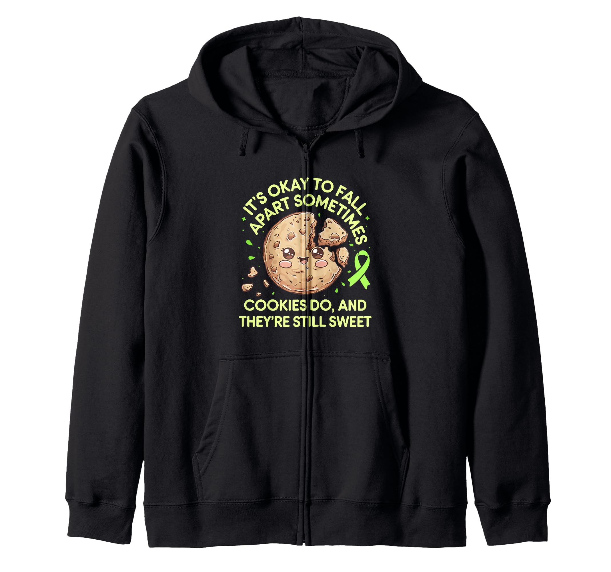 Mental Health Awareness Month Green T-Shirt - Graphic Print Men Women - T-Shirt, Sweatshirt, Hoodie