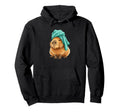 Capybara Spa Towel Turban Self Care Hoodie - Fun Novelty Design for Adults - T-Shirt, Sweatshirt, Hoodie