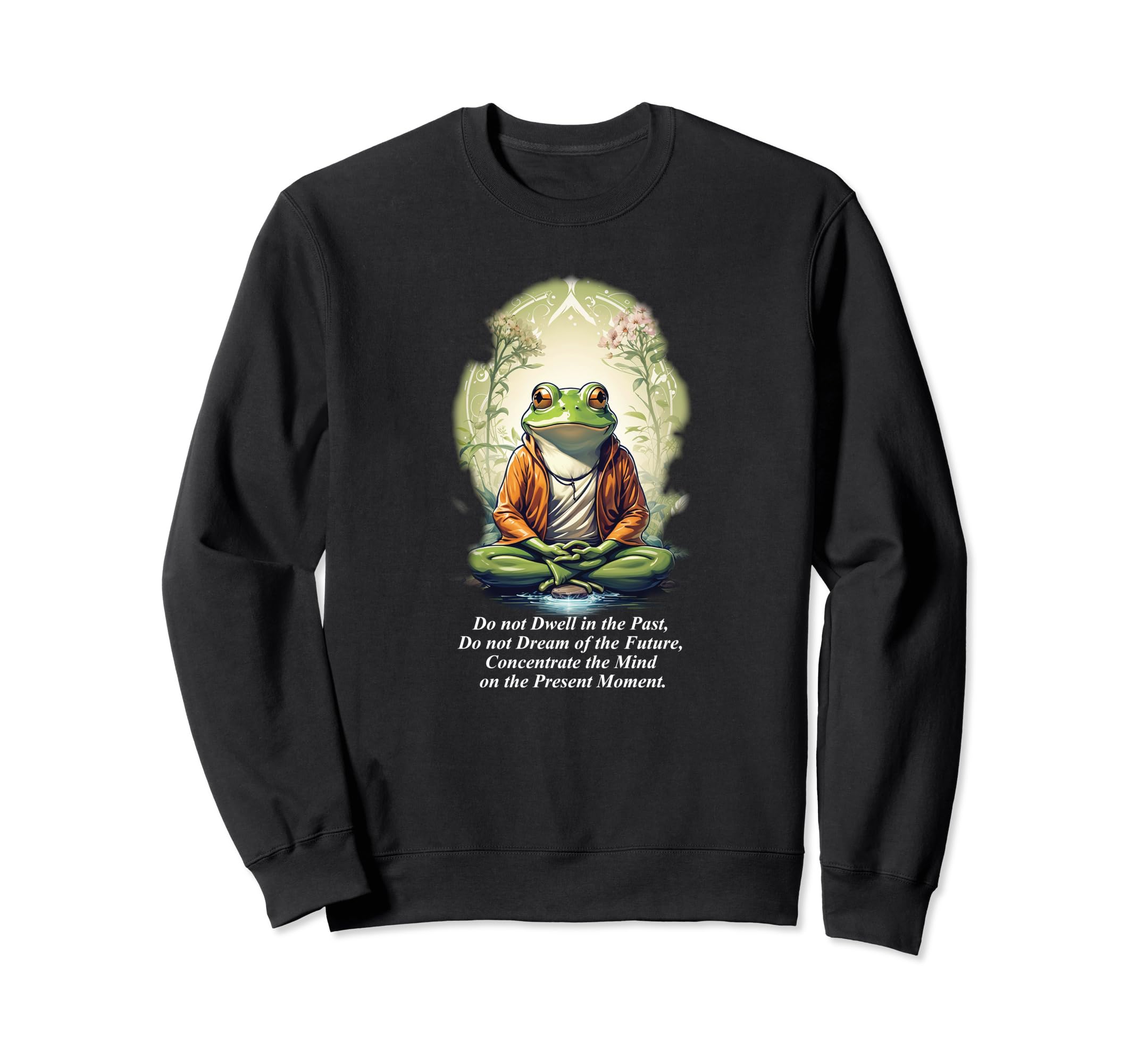 Self Care Frog Mental Health Sweatshirt - Custom Art Print Men Women - T-Shirt, Sweatshirt, Hoodie