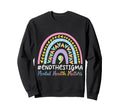 End Stigma Boho Rainbow Mental Sweatshirt - Custom Art Print for Adults - T-Shirt, Sweatshirt, Hoodie
