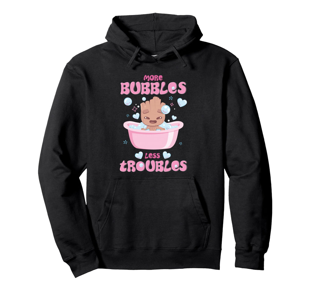 Marvel Groot Bath More Bubbles Less Hoodie - Trendy Graphic Unisex - T-Shirt, Sweatshirt, Hoodie