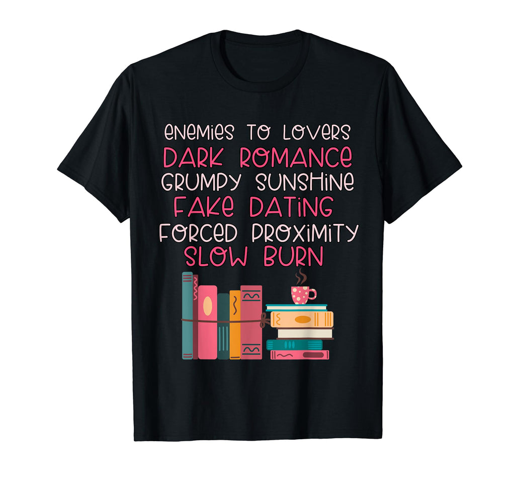 Bibliophile Romance Book Genre T-Shirt - Minimalist Print for Adults - T-Shirt, Sweatshirt, Hoodie